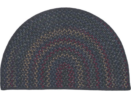 Colonial Mills Rustic Braided Kitchen Striped Area Rug