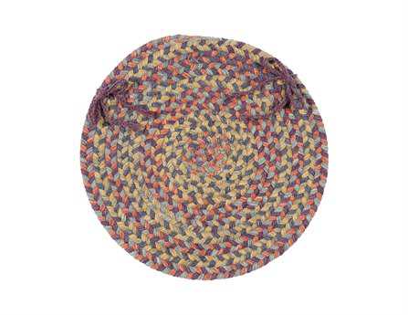 Colonial Mills Rustica Floral Burst Chair Pad Set of 4