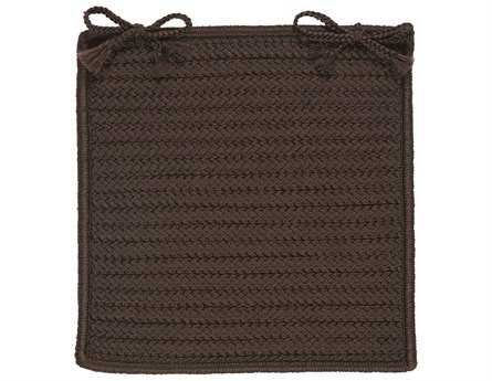 Colonial Mills Simply Home Solid Mink Chair Pad Set of 4