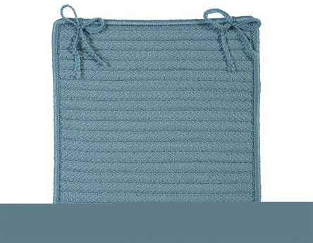 Colonial Mills Simply Home Solid Federal Blue Chair Pad