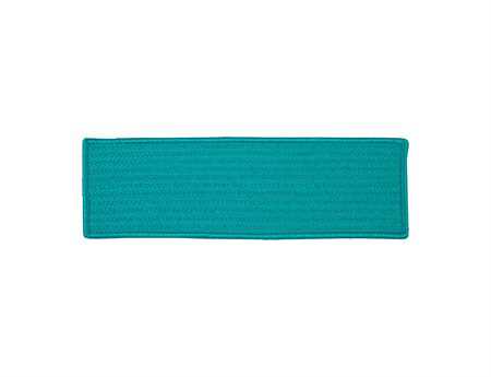 Colonial Mills Simply Home Solid Turquoise Stair Tread (Set of 13)