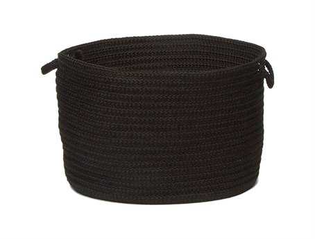 Colonial Mills Simply Home Solid Black Utility Basket