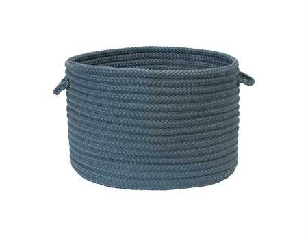 Colonial Mills Simply Home Solid Lake Blue Utility Basket