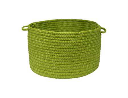 Colonial Mills Simply Home Solid Bright Green Utility Basket