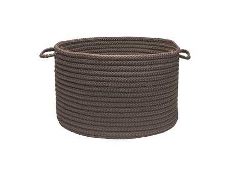 Colonial Mills Simply Home Solid Gray Utility Basket