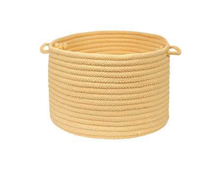 Colonial Mills Simply Home Solid Pale Banana Utility Basket