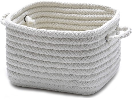 Colonial Mills Simply Home White Storage Bin