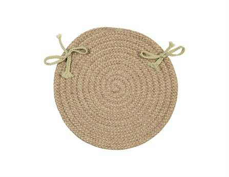 Colonial Mills Softex Celery Check Chair Pad