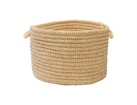 Colonial Mills Softex Pale Banana Check Utility Basket