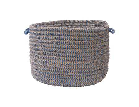Colonial Mills Softex Blue Ice Check Utility Basket