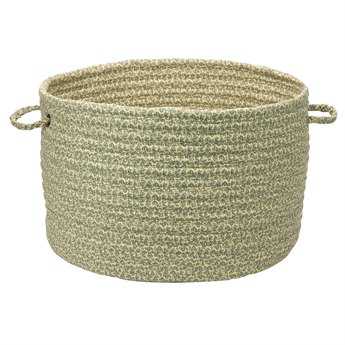 Colonial Mills Solid Fabric Wild Flower 18"x18"x12 Round Basket