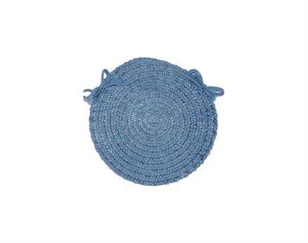 Colonial Mills Spring Meadow Petal Blue Chair Pad
