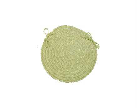 Colonial Mills Spring Meadow Sprout Green Chair Pad