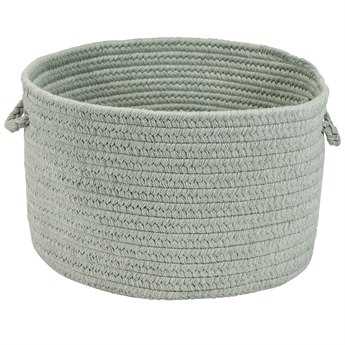 Colonial Mills Sunbrella Solid Sea Round Basket