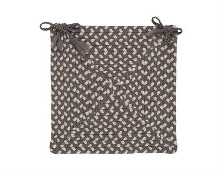 Colonial Mills Tiburon Misted Gray Chair Pad