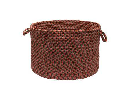 Colonial Mills Tiburon Rusted Rose Utility Basket