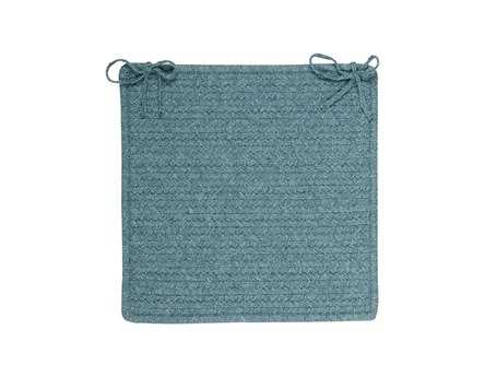 Colonial Mills Westminster Teal Chair Pad Set of 4