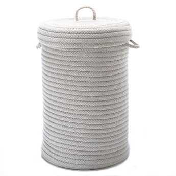 Colonial Mills Wool Blend Natural 16"x16"x24" Round Hamper
