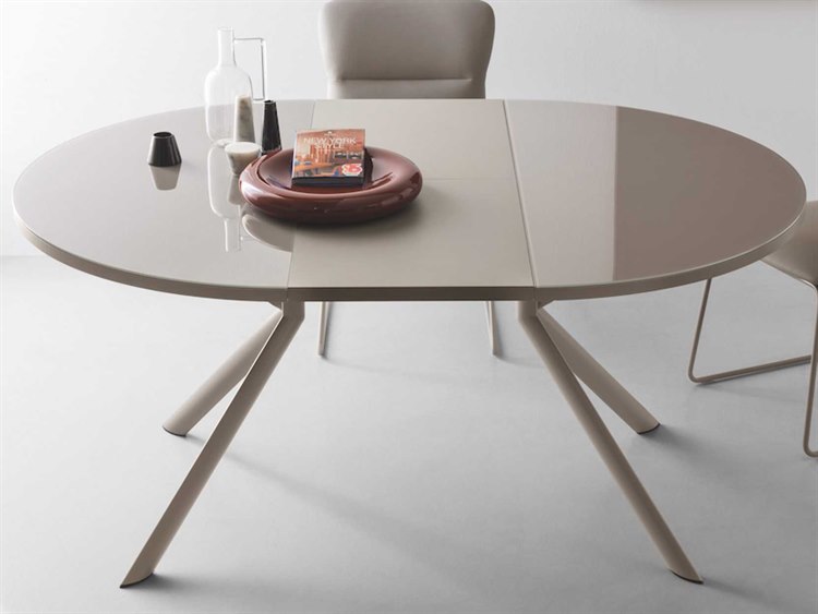 Connubia Giove 47 65 Wide Round Extending Dining Table Cnucb4739 - Dining Table Round Extending