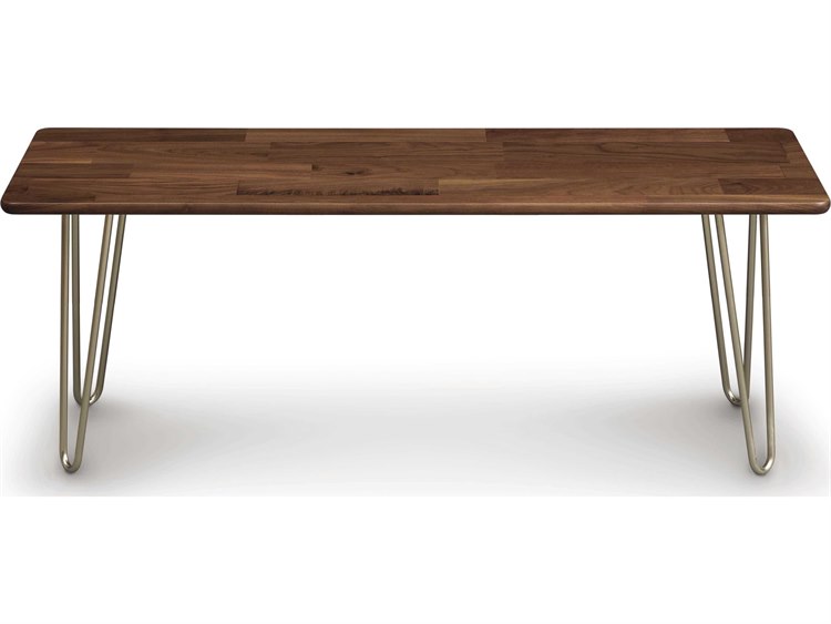 Copeland Furniture Essentials Accent Bench With Metal Legs