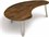 Copeland Furniture Essentials 54''L x 10''W Kidney Shape Coffee Table  CF8ESW541016