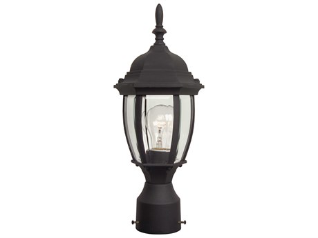 Craftmade Bent Glass Outdoor Post Light