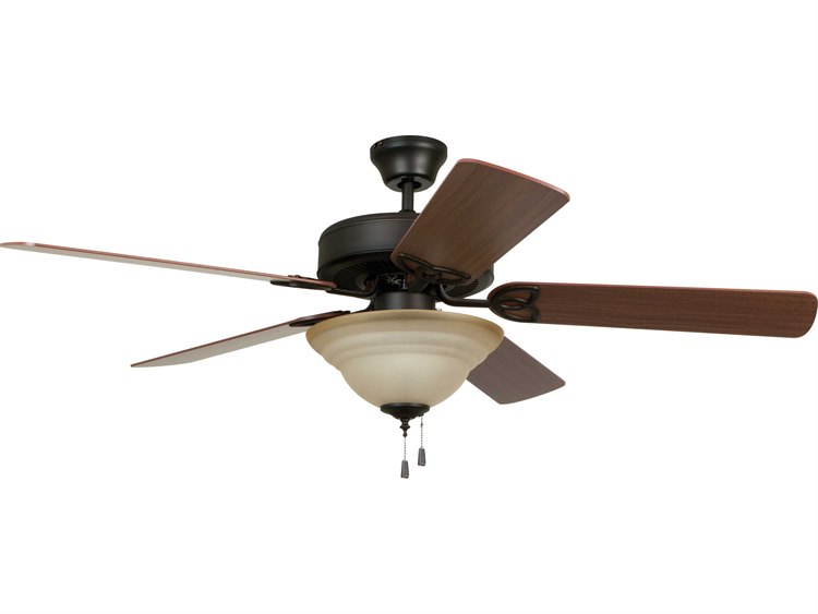 Craftmade Ellington Builder Deluxe Aged Bronze 52 Blade Indoor Craftmade Ellington Builder Deluxe Aged Bronze 52 Blade Indoor Ceiling Fan With Two Light Incandescent Kit Bld52abz5c1