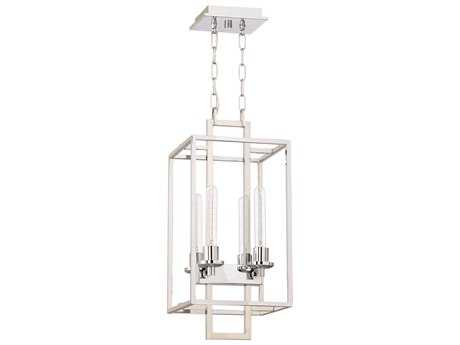 Craftmade Cubic 4-Light Chrome Geometric Pendant