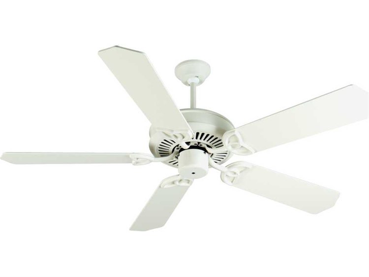 Craftmade Cxl Antique White 52 Inch Wide Ceiling Fan With Standard Craftmade Cxl Antique White 52 Inch Wide Ceiling Fan With Standard Blades