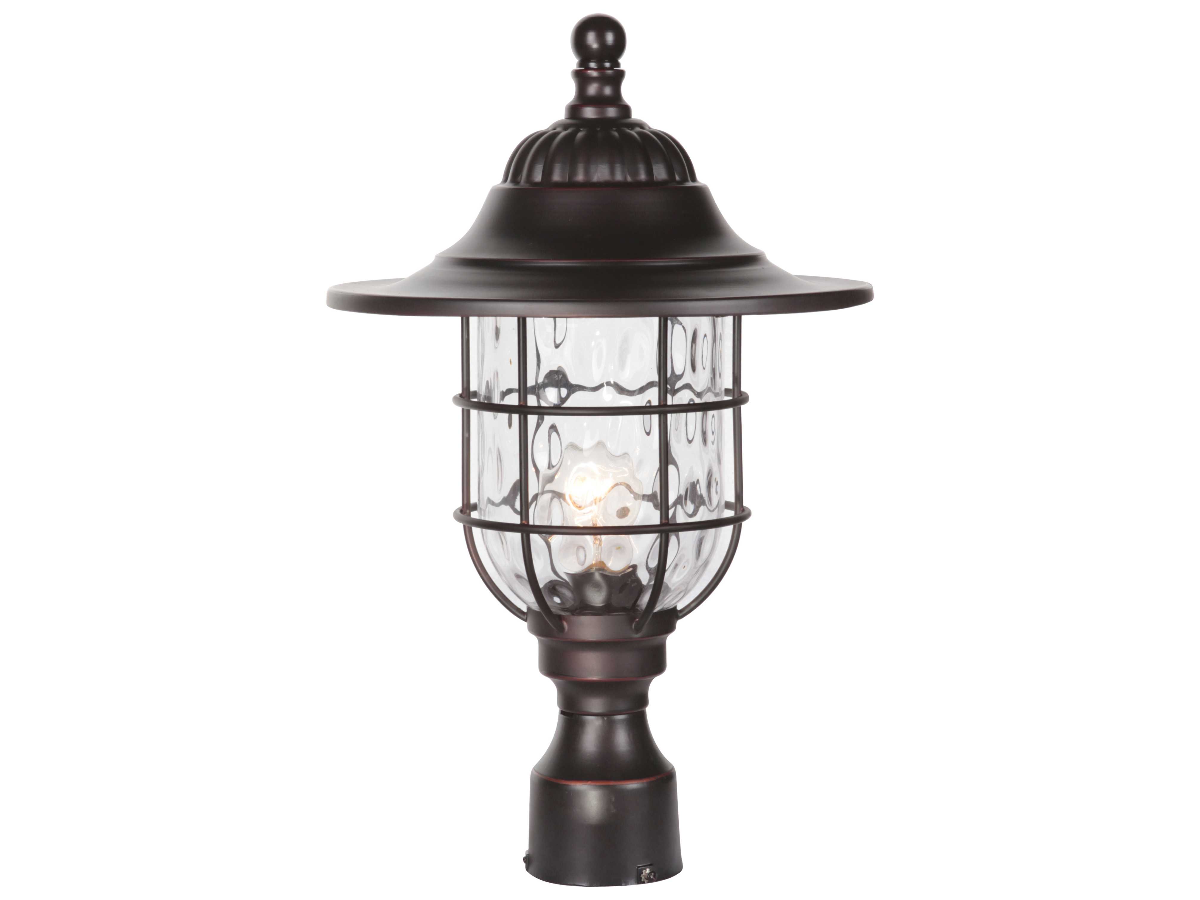 Craftmade Fairmont Industrial Outdoor Post Light CMZ5825OBG