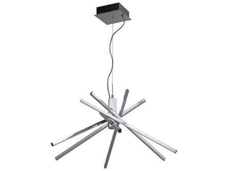 Craftmade Pinnacle 6-Light Chrome LED Linear Pendant