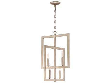 Craftmade Portrait 4-Light Gold Twilight Geometric Pendant
