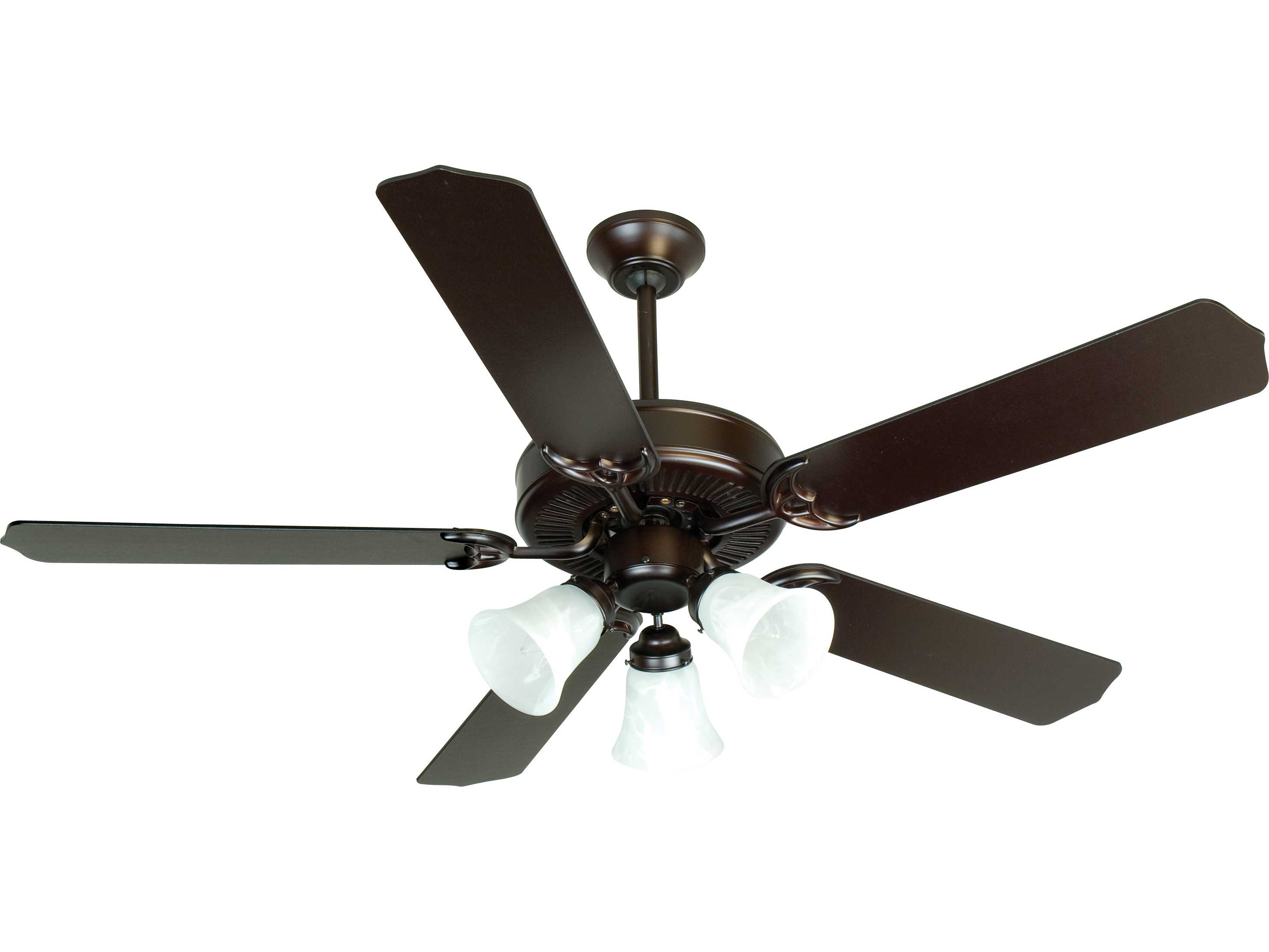 Craftmade Pro Builder 205 Oiled Bronze Three Light 52 Inch Wide