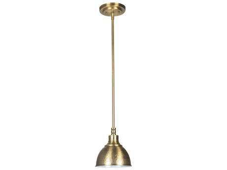 Craftmade Timarron 1-Light Legacy Brass Bowl Dome Mini Pendant