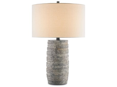 Luxecor Innkeeper Rustic Gray Table Lamp