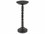 Currey & Company Para Shiny Nickel 11'' Wide Round Pedestal Table  CY40000108