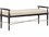 Currey & Company Perrin Muslin / Natural Oak Accent Bench  CY70000351