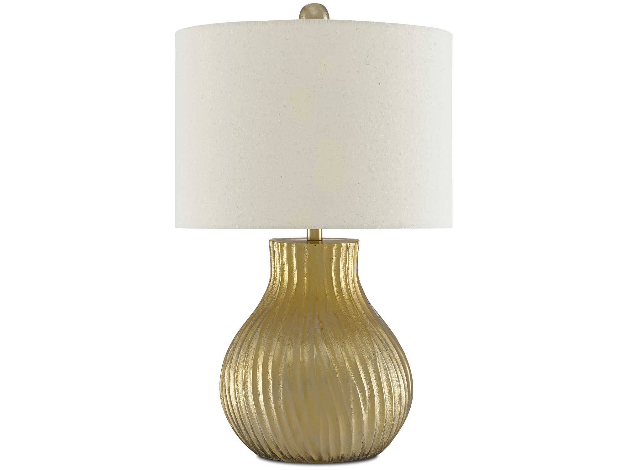 Currey & Company Shiny Gold Table Lamp | CY60000480