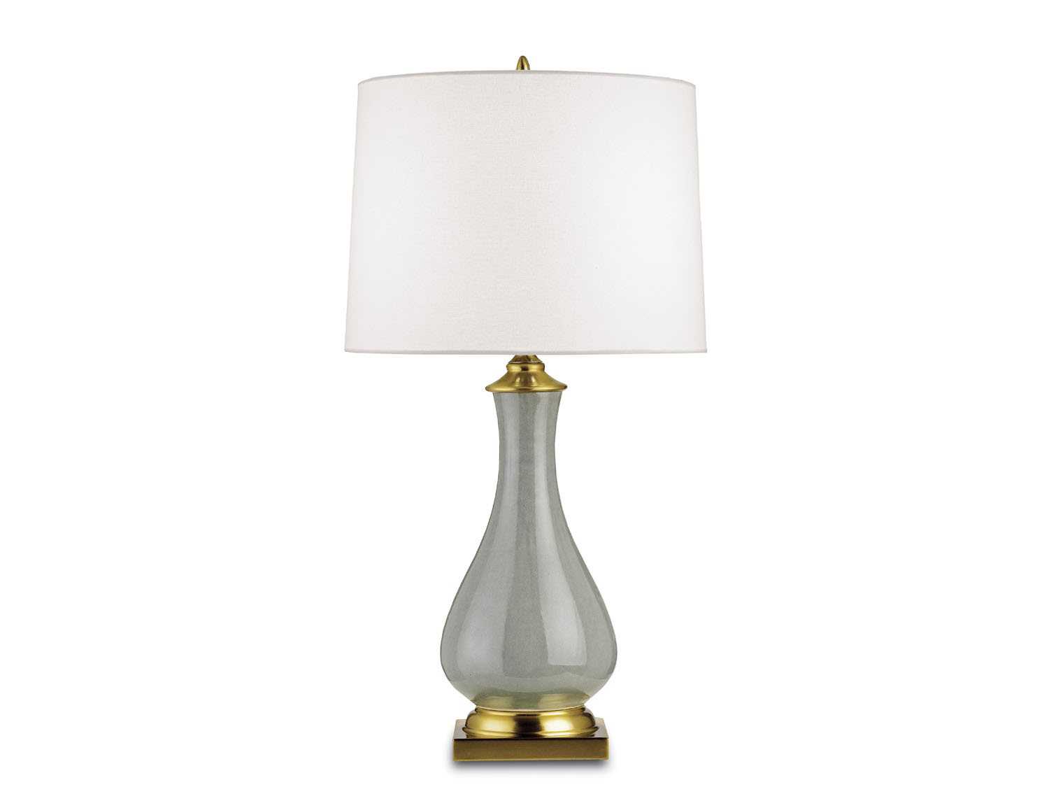 Currey & Company Grey Lynton Table Lamp | CY6419