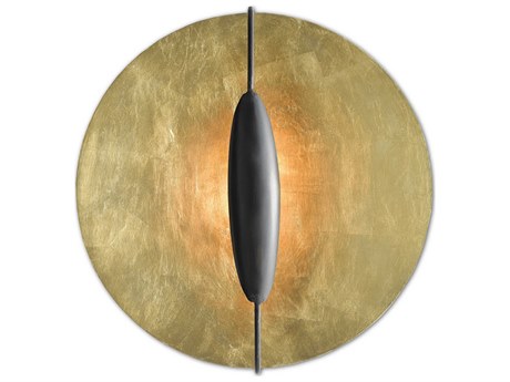 Luxecor Pinders 1-Light Black Wall Sconce