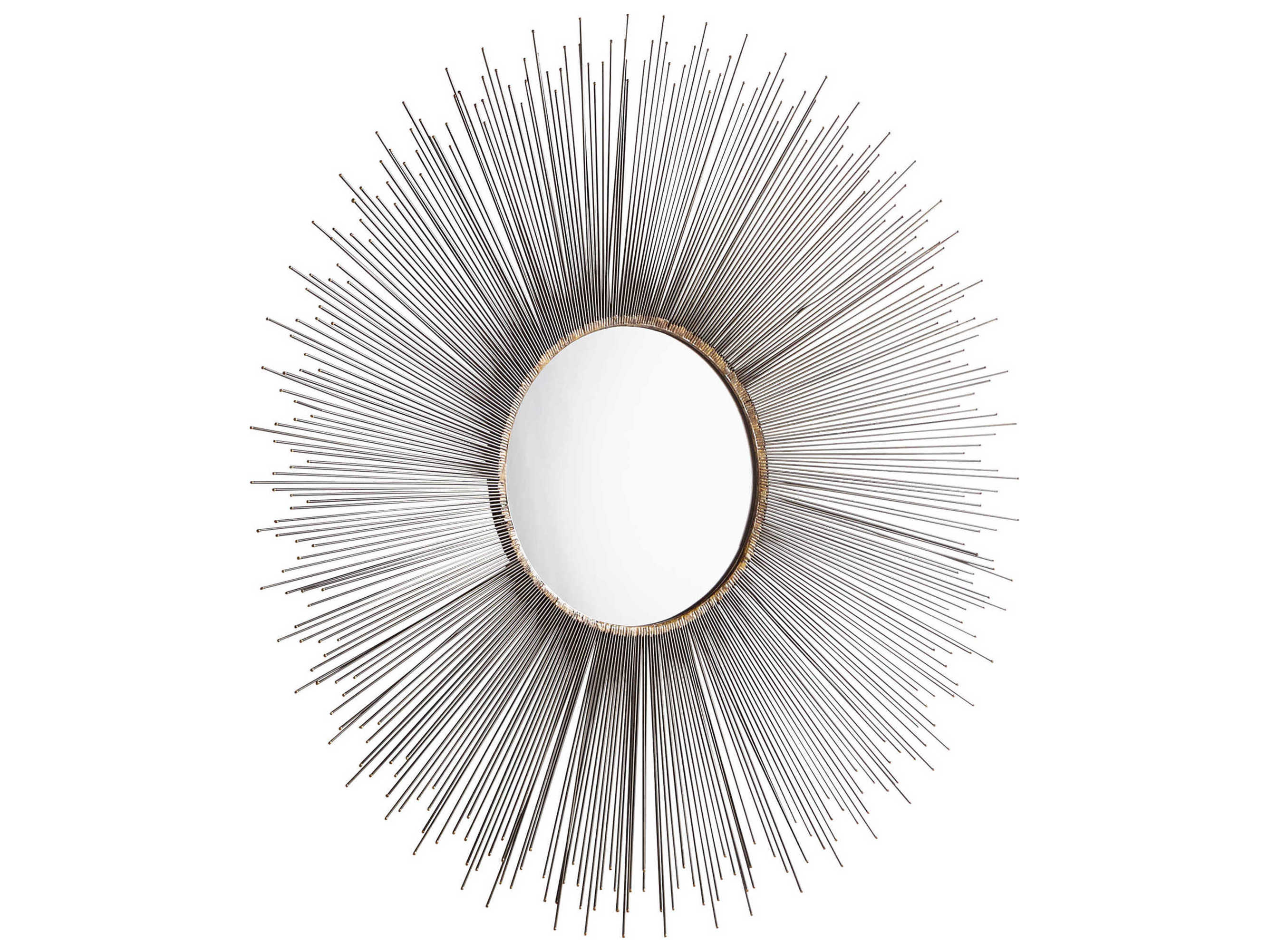 Cyan Design Aludra Zinc Antique 46 Wide Round Sunburst Wall Mirror Cyan Design Aludra Zinc Antique 46 Wide Round Sunburst Wall Mirror