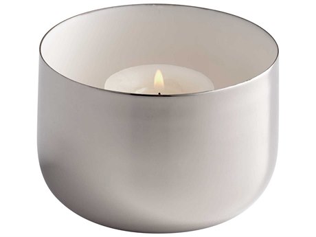 Cyan Design Nickel Cup O' Candle Holder