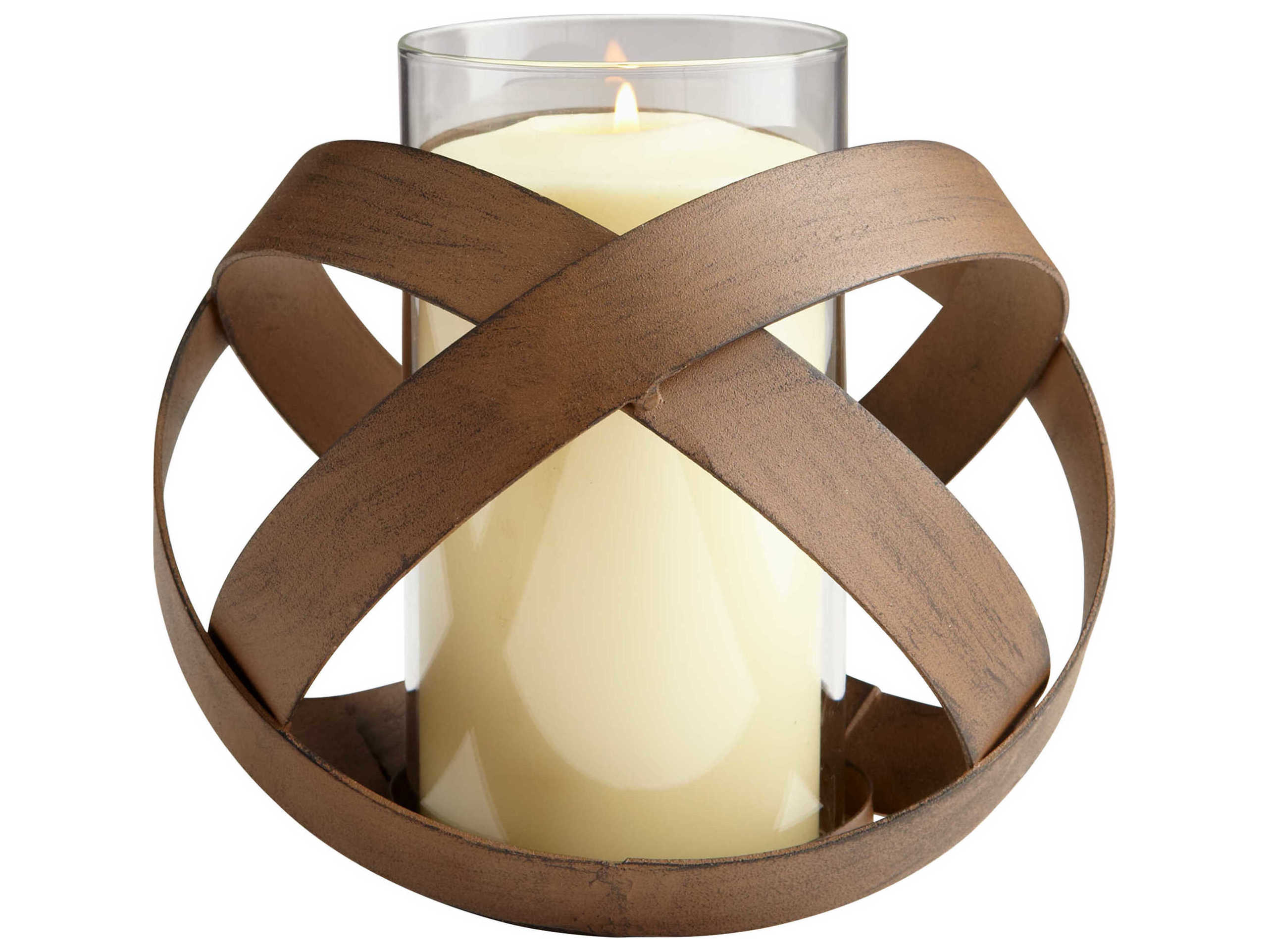Cyan Design Copper 6'' Wide Infinity Candle Holder C306212