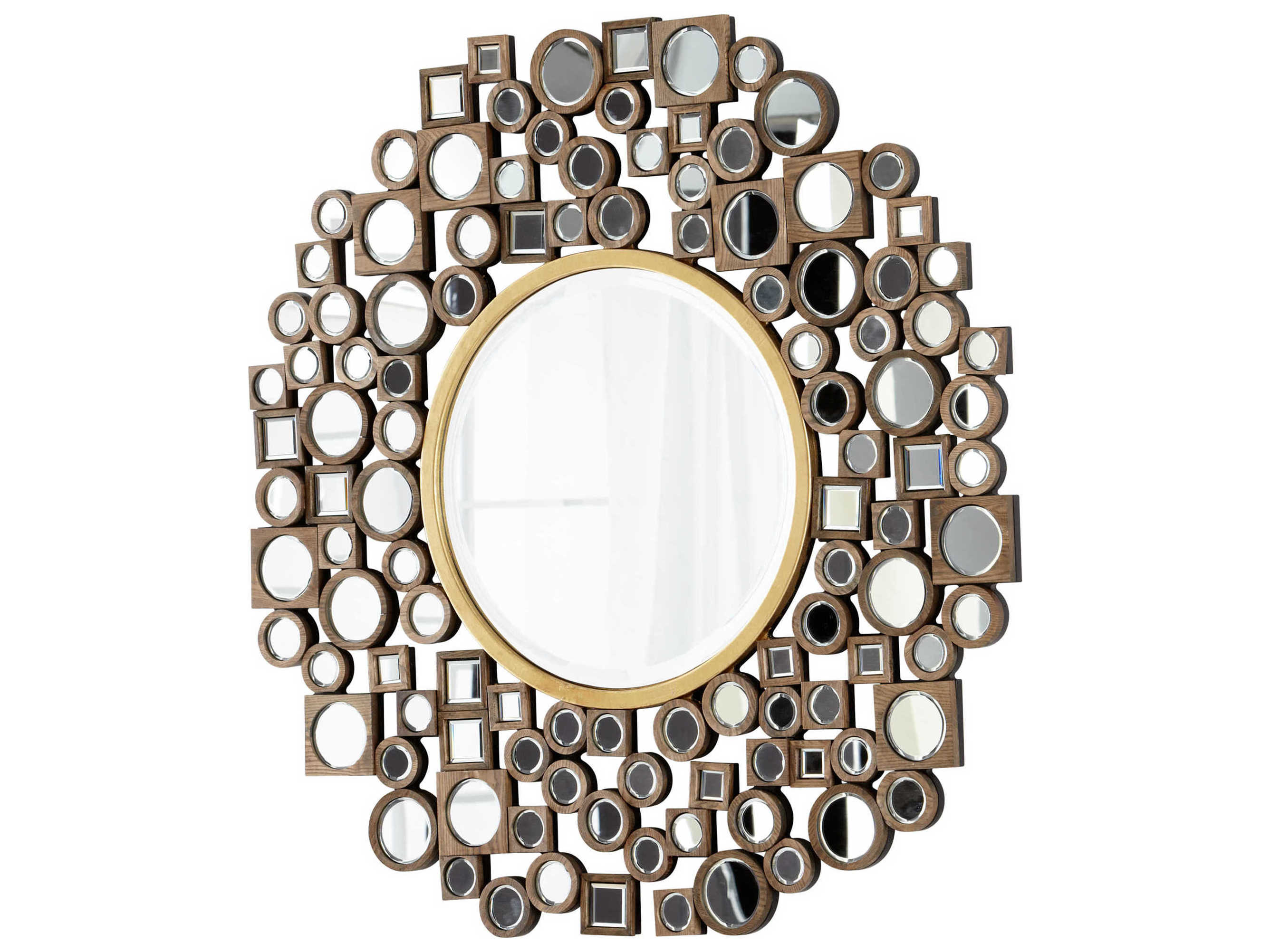 Cyan Design Jorn 48 x 48 Gold Wall Mirror C305705