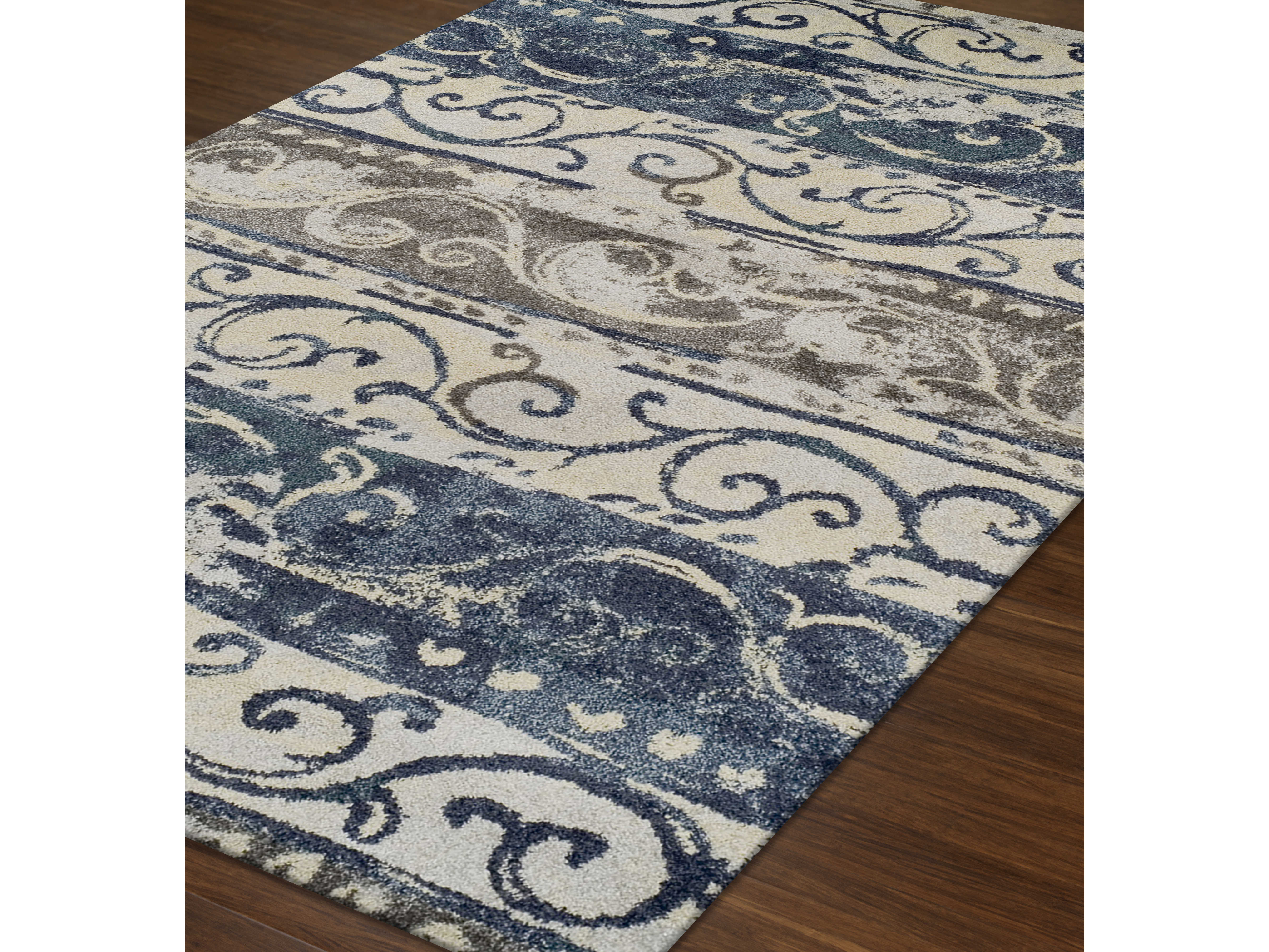 Dalyn Gala Navy Rectangular Area Rug DLGA1NAVY