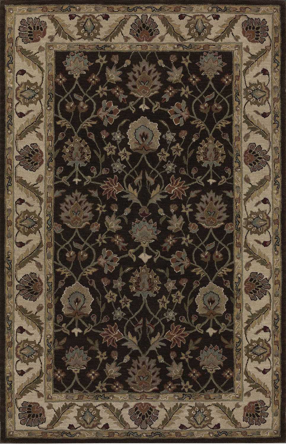 Dalyn Jewel Chocolate Area Rug DLJW33CHOC