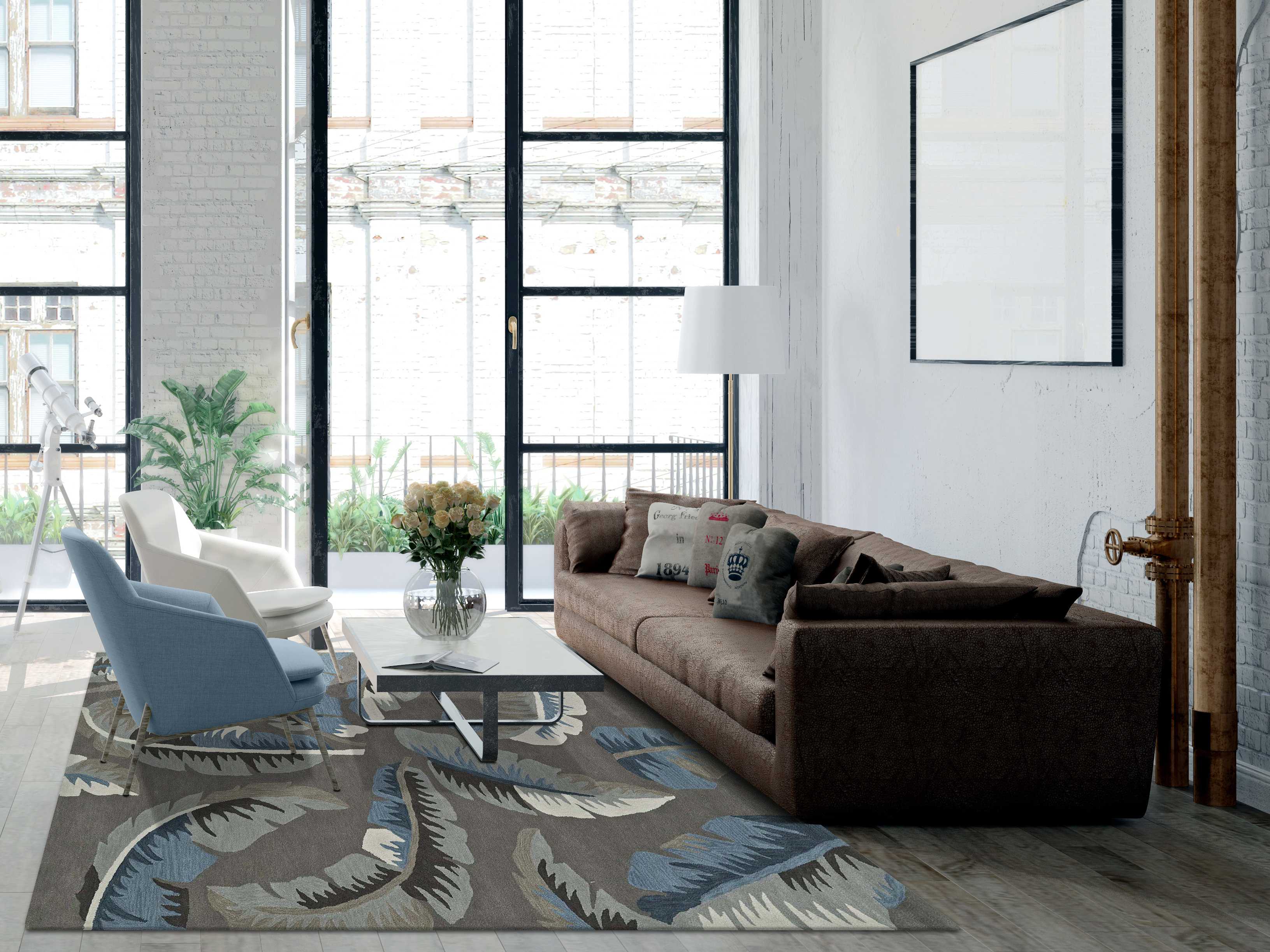 Dalyn Maui Taupe Rectangular Area Rug