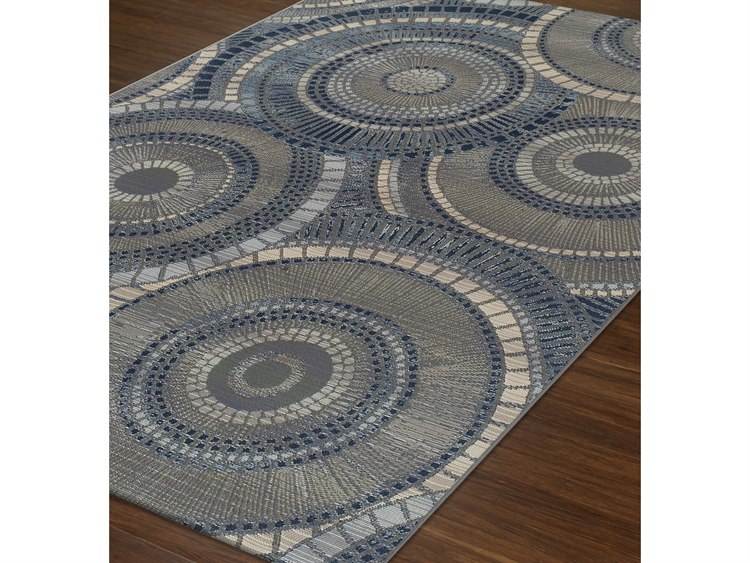 Dalyn St Croix Indigo Rectangular Area Rug