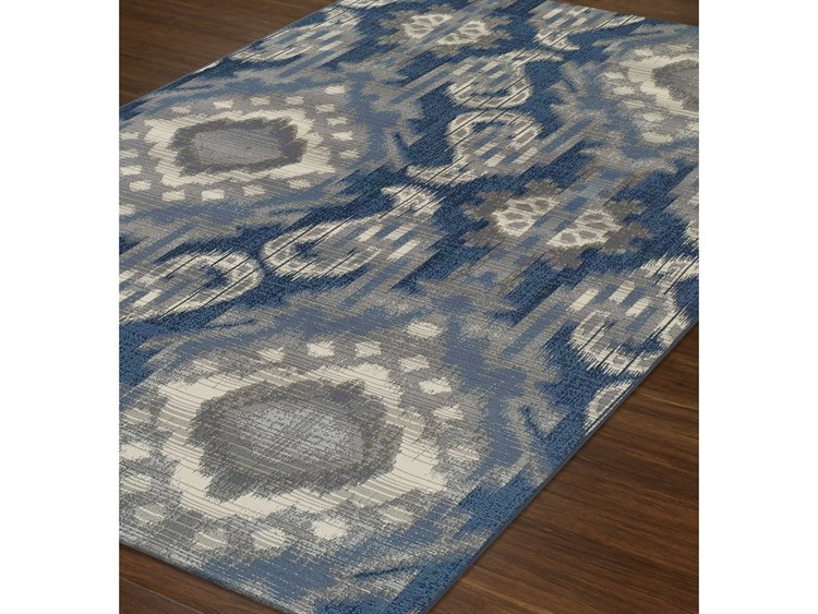 Dalyn St Croix Indigo Rectangular Area Rug
