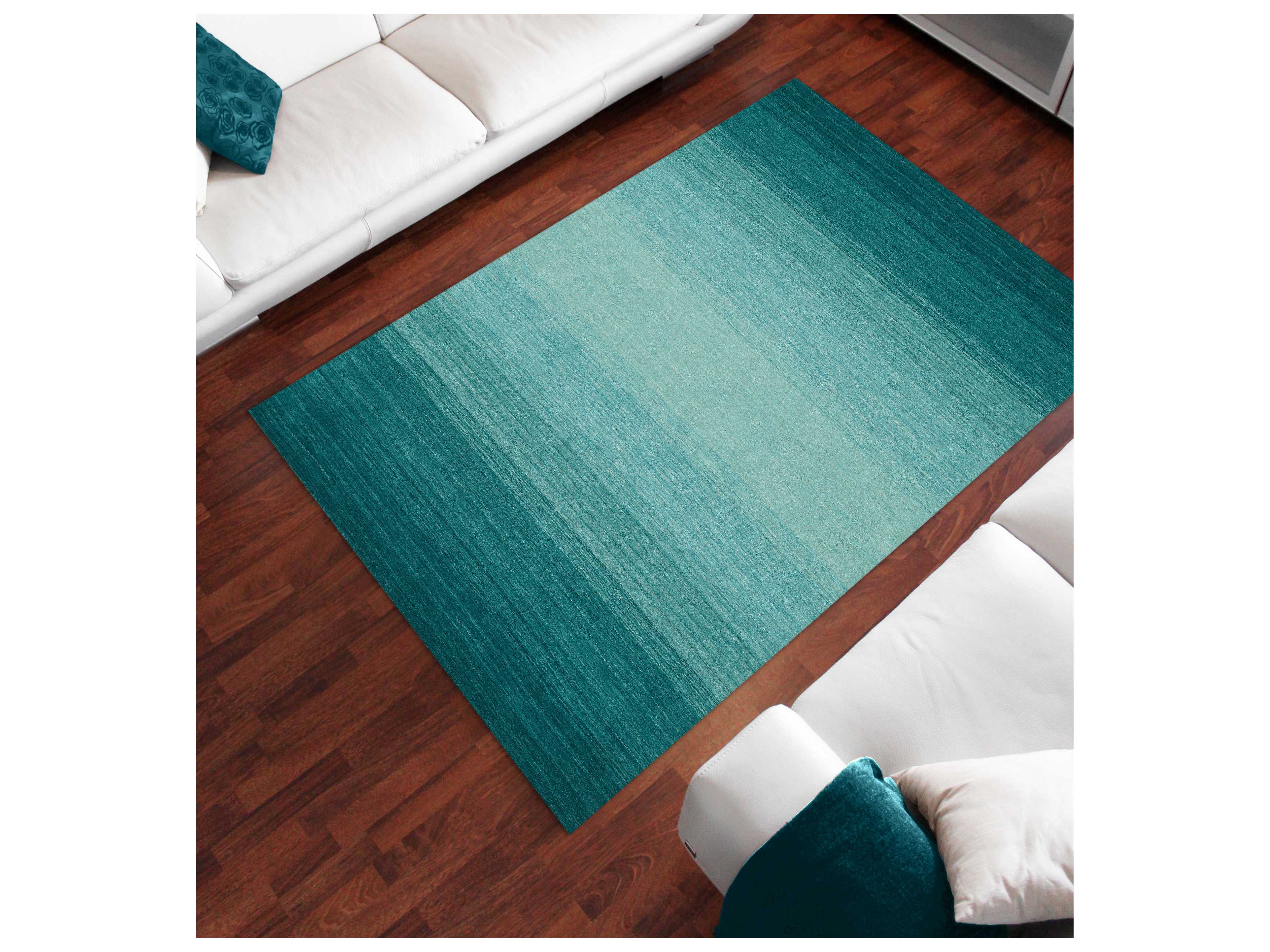 Dalyn Torino Rectangular Teal Area Rug DLTI100TEAL